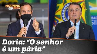 Em meio a colapso nacional, Doria culpa Bolsonaro por mortes