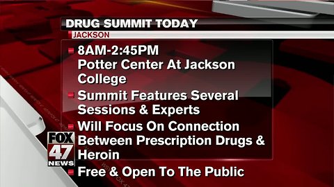 Jackson holds Drug Summit today