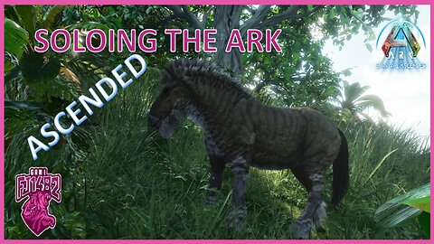 Fishing and Taming an Equus Soloing ARK Ascended Ep. 29