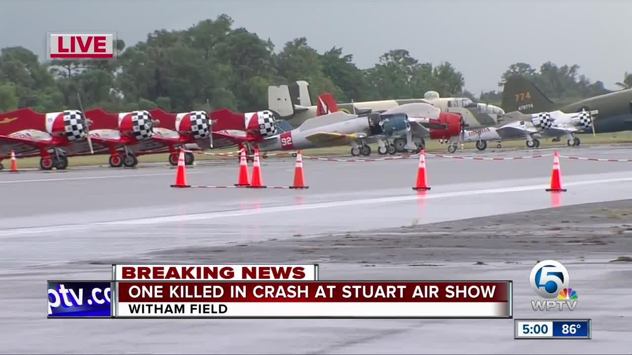 Stuart Air Show cancelled for Friday following deadly plane crash