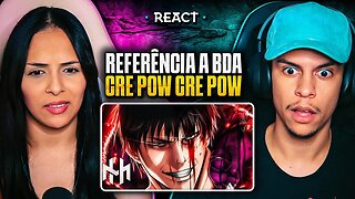 HENRIQUE MENDONÇA - Fushiguro Toji (Jujutsu Kaisen) - "Invisível" | [React em Casal] 🔥