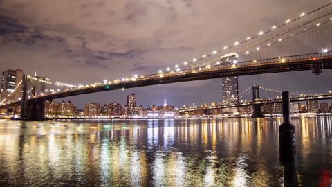 Manhattan New York City Skyline - New York City Live Screensaver 4k Drone Video