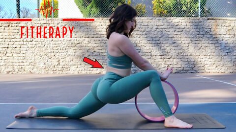 Hot Yoga session with Yoga Wheel by YOGABODY
