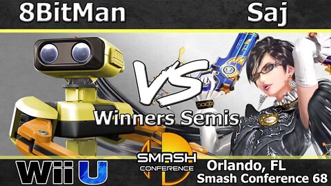 GoTE|8BitMan (ROB) vs. 7S|Saj (Bayonetta) - Wii U Winner's Semis - SC:68