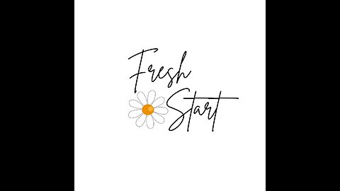 Fresh Start Meeting March 23rd 2024