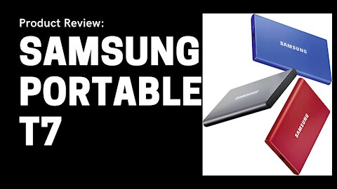 Samsung SSD T7 Unboxing