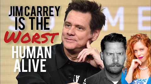 Jim Carrey Is The WORST Human Being Alive! CRINGE! Gavin McInnes & Chrissie Mayr Discuss!