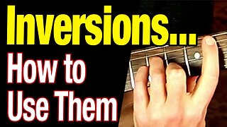 Inverted Guitar Chords - Guitar chord inversions explained