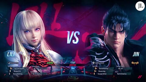 TEKKEN 8 - Lili vs Jin (FT2) (Closed Network Test)