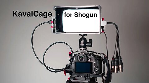 Cage for Atomos Shogun: PV Gear KavalCage