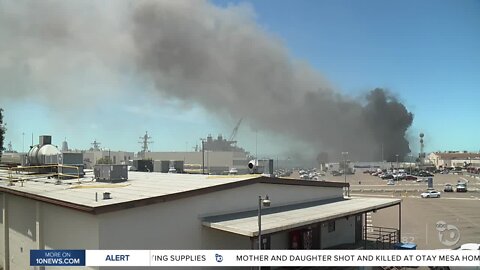 Fires on board Navy ships are a rare occurrence