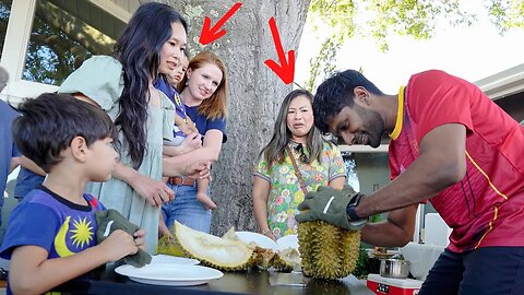 This is what happens when you bring Durian to a party in America