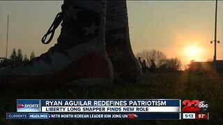 Liberty snapper Ryan Aguilar redefines Patriotism