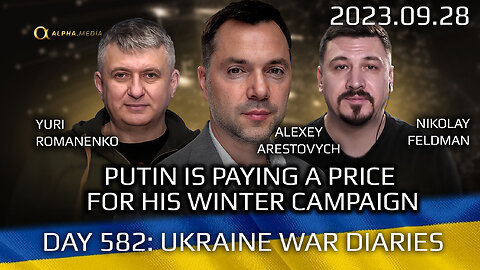 War Day 582: Putin is Paying for His Winter Campaign