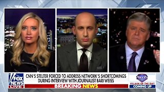 Kayleigh McEnany & Stephen Miller On Bari Weiss' Smackdown On Stelter