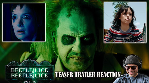 Beetlejuice Beetlejuice Teaser Trailer Reaction!