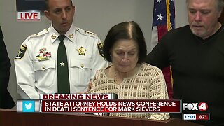 State attorney and family speak after Mark Sievers is sentenced to death