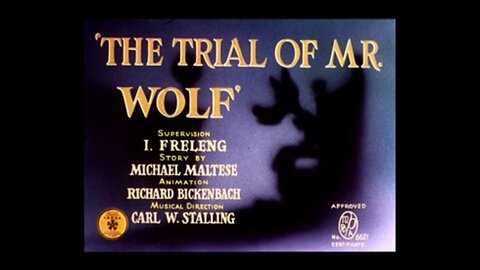 1941, 4-26, Merrie Melodies, Trial of Mr. Wolf