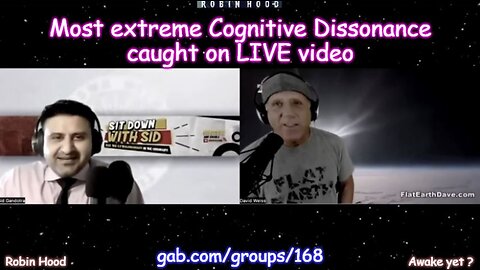 Most extreme Cognitive Dissonance caught on LIVE video