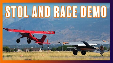Flying Cowboys STOL and Race Demonstration - Long Version with Radio Calls