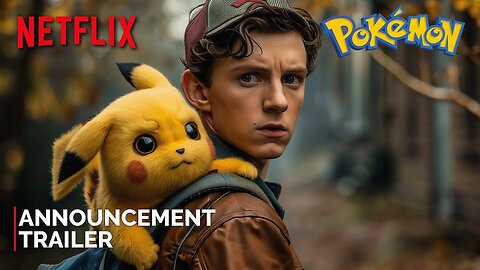 Pokemon Live Action Movie (2025) Announcement Trailer Netflix & Tom Holland (4K) Latest Update