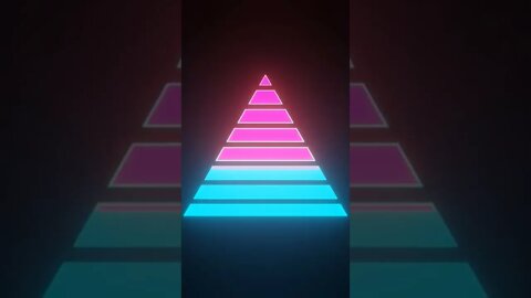 Vj Loop 2022: Retrowave Triangle. (sample animation)