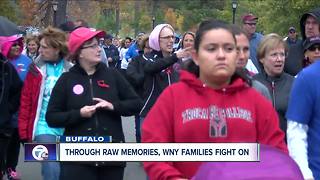 Through raw memories, WNY families fight on