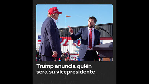 Trump elige a J.D. Vance como compañero de fórmula en las elecciones de 2024