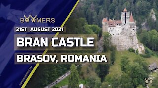 BRAN CASTLE, BRASOV, ROMANIA - 21ST AUGUST 2021