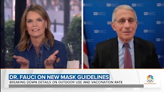 Fauci's Confusing Answer On Why Kids Have To Wear Masks Outside, But Not Adults