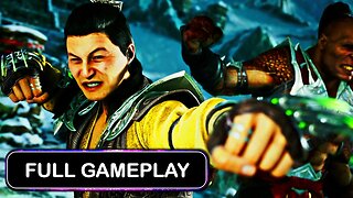 Mortal Kombat 1 Full Shang Tsung Arcade Tower Gameplay