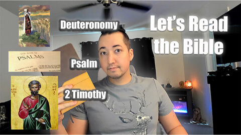 Day 171 of Let's Read the Bible - Deuteronomy 18, Psalm 143, 2 Timothy 1