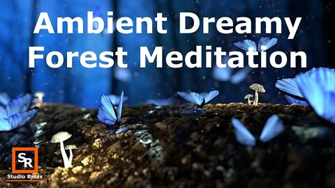 Ambient Forest Meditation Relaxation with Nature Sounds Blue Butterfly Forest