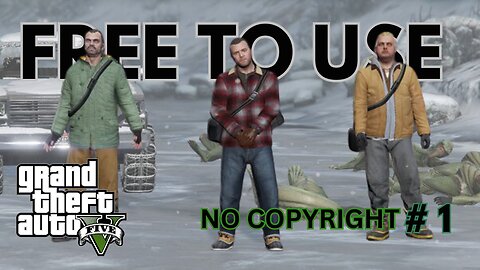 GTA 5 Gameplay Walkthrough NO COPYRIGHT part #1 FULL GAME 60fps - No Commentary FREE TO USE #gta5