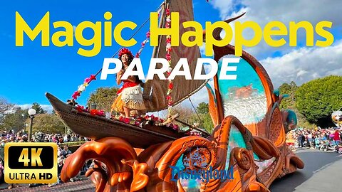 [4K] FULL Magic Happens Parade 2023 at Disneyland Park! - Disney100 Years of Wonder Celebration