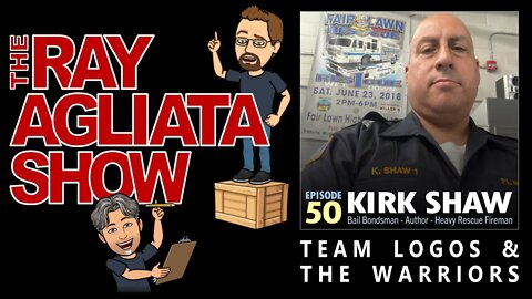 The Ray Agliata Show - Episode 50 - Kirk Shaw - CLIP - Team Logos & The Warriors