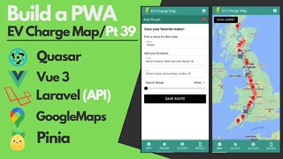 Google Maps API | Quasar Framework | Vue 3 | Pt 39