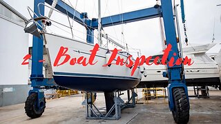 2 - Boat Inspection. Ensure a smooth sailing experience.