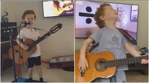 Ed Sheeranin 3-vuotias fani on kuin ilmetty idolinsa!