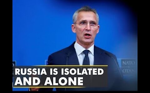 Coordinated actions by the EU, NATO sends a strong message of how alone and isolated Russia is: NATO