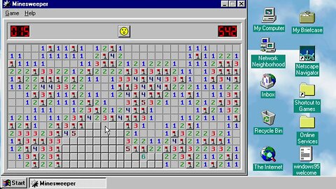 Minesweeper (Full Game) (Windows 95)