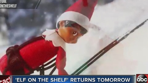 'Elf on the shelf' returns December 1