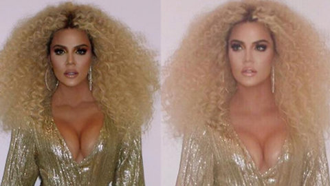 Khloe Kardashian BLASTED For Cultural Appropriation & Photoshop FAIL On Her Latest IG Post!