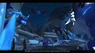 Kalec fights Raszageth Cinematic | WoW Dragonflight