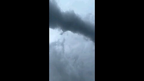 Tornado: Giant Tornado forming & touching down.
