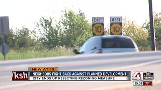 Lenexa City Council rejects rezoning request after neighbors protest