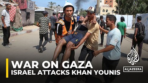 Israel launches air attacks on Khan Younis minutes after evacuation order| U.S. NEWS ✅