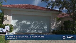 Army vet gets new home