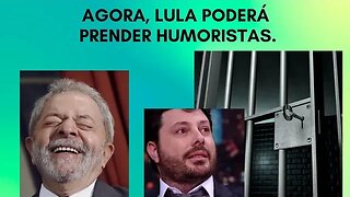 LEI SANCIONADA por LULA poderá PRENDER Humoristas, Inclusive Danilo Gentili