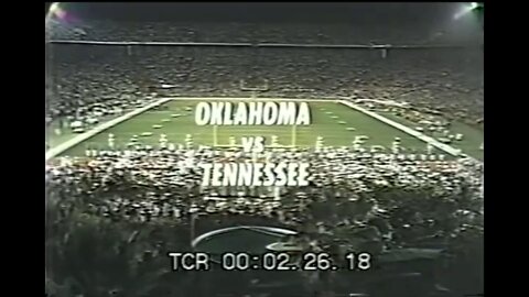 1968-01-01 Orange Bowl Oklahoma Sooners vs Tennessee Volunteers